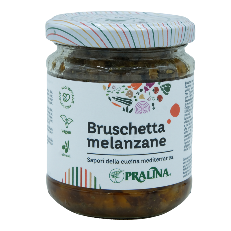 Bruschetta melanzane Pralina
