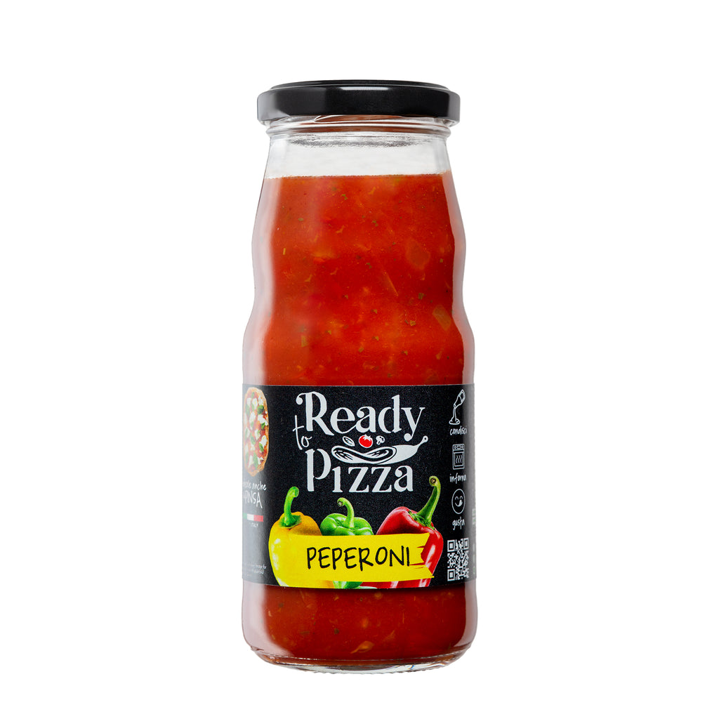 Salsa pronta per pizza ai peperoni